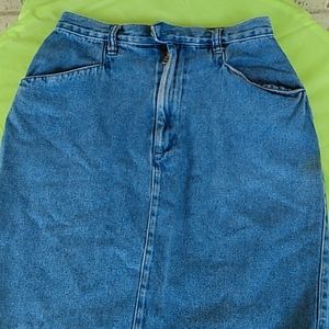 Girls size 10 blue jean casual dress